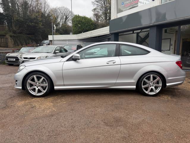 2015 Mercedes-Benz C Class 1.6 C180 AMG Sport Edition 2dr Auto - 1 OWNER - FMSH - APAN ROO F- PARKING SENSORS