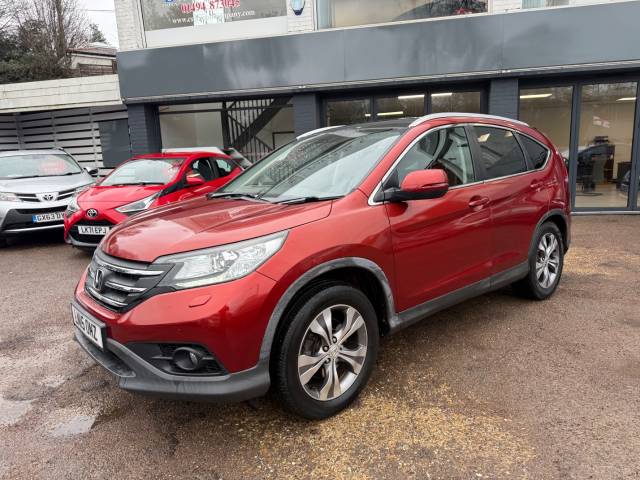 Honda CR-V 2.2 i-DTEC EX 5dr Auto - HEATED SEATS - Estate Diesel Red