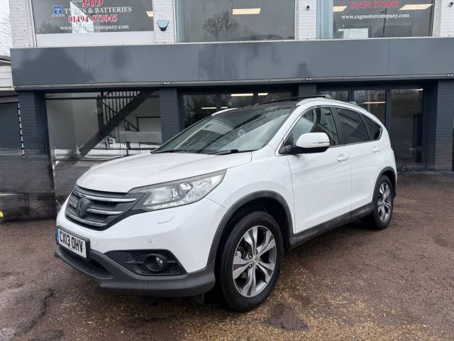 Honda CR-V 2.0 i-VTEC EX 5dr - SUNROOF - SAT NAV - PARKING SENSORS -H/LEATHER Estate Petrol White