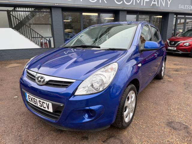 Hyundai i20 1.2 Comfort 5dr - FSH - AIR CON - ALLOYS Hatchback Petrol Blue