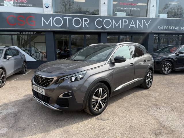 Peugeot 3008 1.6 THP GT Line 5dr EAT6 - FFSH - SUNROOF - HEATED SEATS Hatchback Petrol Grey