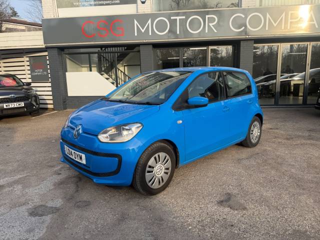 Volkswagen Up 1.0 BlueMotion Tech Move Up 5dr SAT NAV - BLUETOOTH - AIR CON - Hatchback Petrol Blue