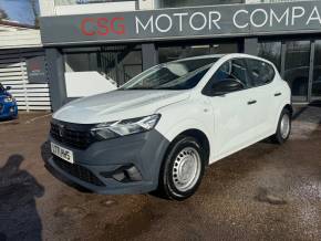 DACIA SANDERO at CSG Motor Company Chalfont St Giles