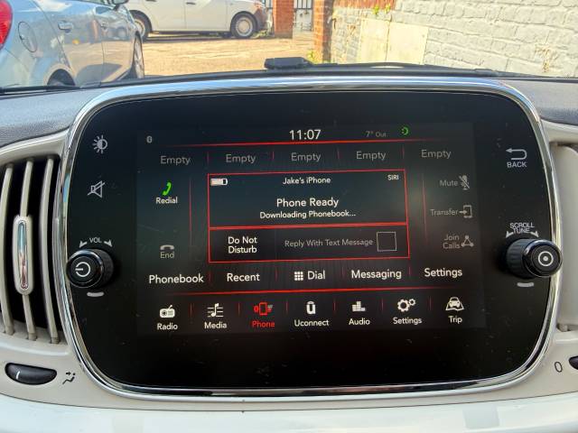 2018 Fiat 500 1.2 Lounge 3dr - FSH - REAR SESNORS- AIR CON