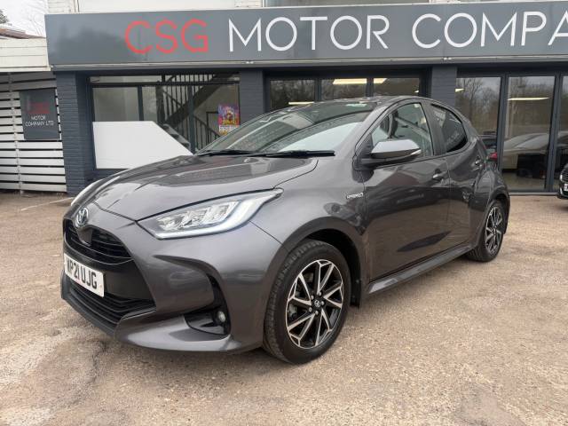 Toyota Yaris 1.5 Hybrid Design 5dr CVT - Hatchback Petrol / Electric Hybrid Grey