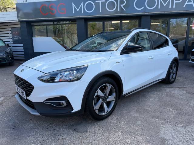 Ford Focus 1.0 EcoBoost Hybrid mHEV 125 Active Edition 5dr - FSH - CAR PLAY - NAV - PARKING SENSORS Hatchback Petrol White
