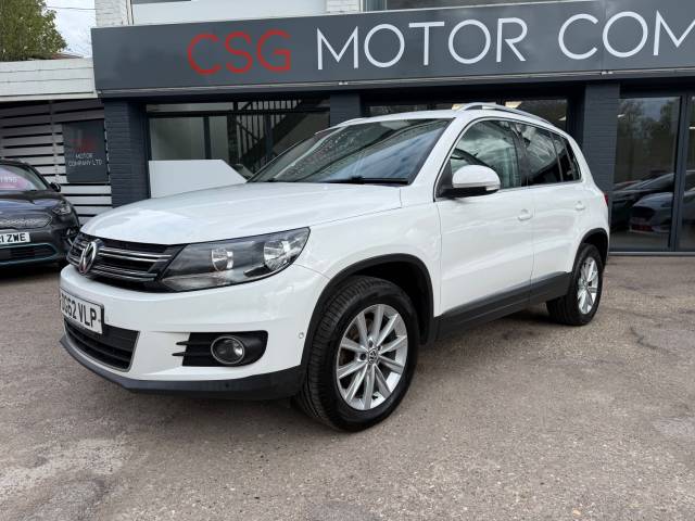 Volkswagen Tiguan 2.0 TDi BlueMotion Tech SE 5dr [2WD] - PAN ROOF - WINTER PACK - CAMBLET CHANGED Estate Diesel White