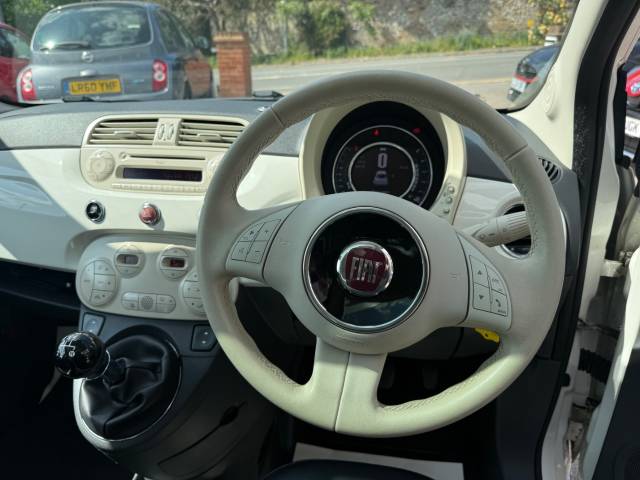 2014 Fiat 500 1.2 Cult 3dr - FULL LEATHER - FSH - CAMBELT CHANGED - DIGITIAL DASH