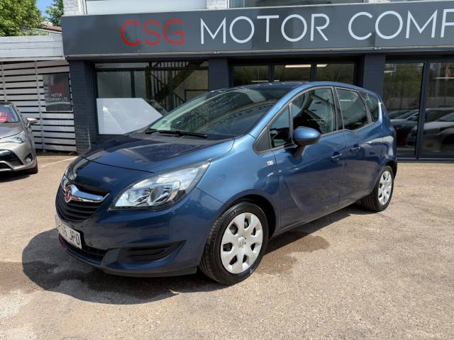 Vauxhall Meriva 1.4T 16V Club 5dr Auto - FSH - PARKING SENSORS - AIR CON MPV Petrol Blue