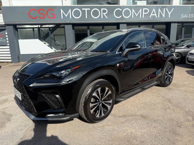 Lexus Nx 300h 2.5 F-Sport 5dr CVT Premium Pack - CAR PLAY - FLSH - REAR CAMERA Estate Petrol / Electric Hybrid Black