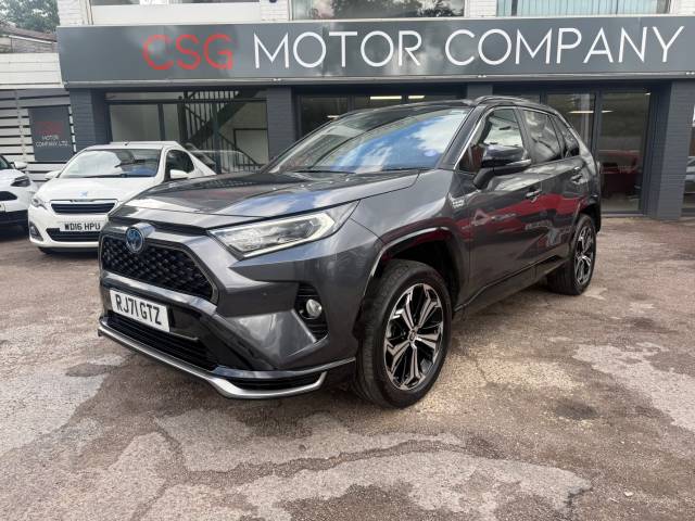 Toyota Rav4 2.5 PHEV Dynamic AWD 5dr CVT -  FRONT AND REAR PARKING SESNORS - H/LEATHER SEATS -REAR CAMERA Estate Petrol / Electric Hybrid Grey/black