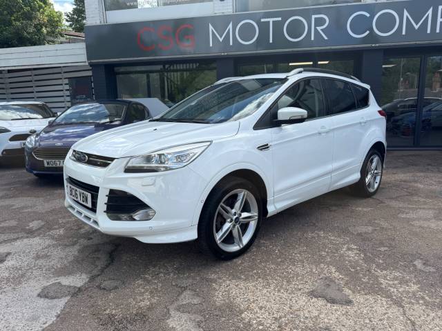 Ford Kuga 2.0 TDCi 180 Titanium X Sport 5dr Powershift Hatchback Diesel White