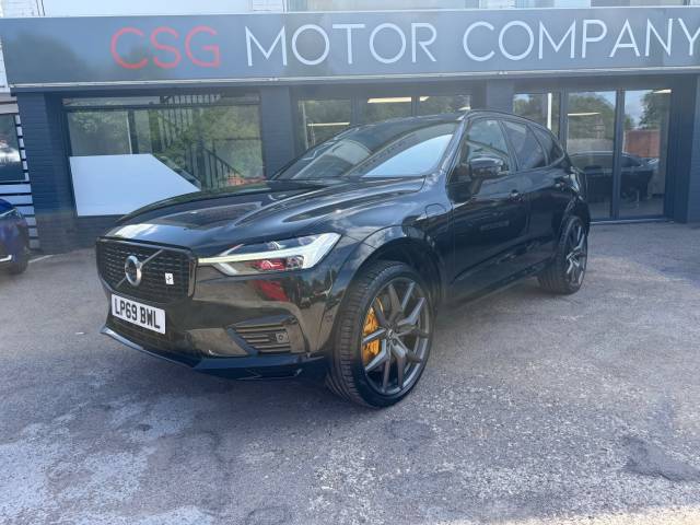 Volvo XC60 2.0 T8 405 Hybrid Polestar Engineered 5dr AWD Gtrn Estate Petrol / Electric Hybrid Black