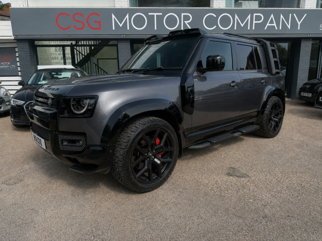 Land Rover Defender 3.0 P400 X 110 5dr Auto - SUNROOF - BODY STYLING  - LAND ROVER WARRANTY Estate Petrol Storm Grey