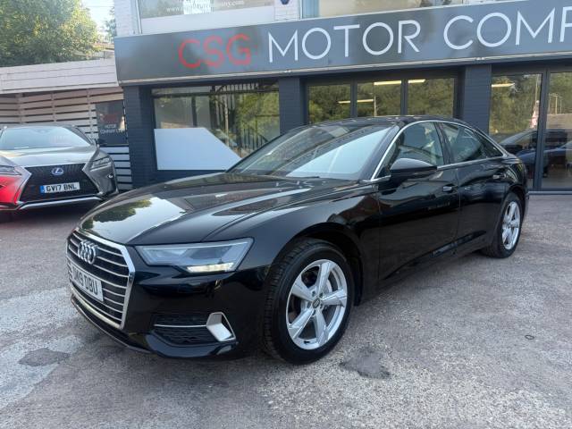 Audi A6 2.0 40 TDI Sport 4dr S Tronic - FSH - H/LEATHER - Saloon Diesel Black