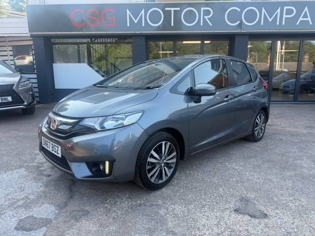 Honda Jazz 1.3 EX Navi 5dr CVT -SAT NAV - AIR CON - ALLOYS - BLUETOOTH Hatchback Petrol Grey