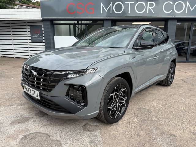 Hyundai TUCSON 1.6 TGDi Hybrid 230 N Line S 5dr 2WD Auto - 360 CAMERA - PANN ROOF- SENSORS Estate Petrol / Electric Hybrid Grey