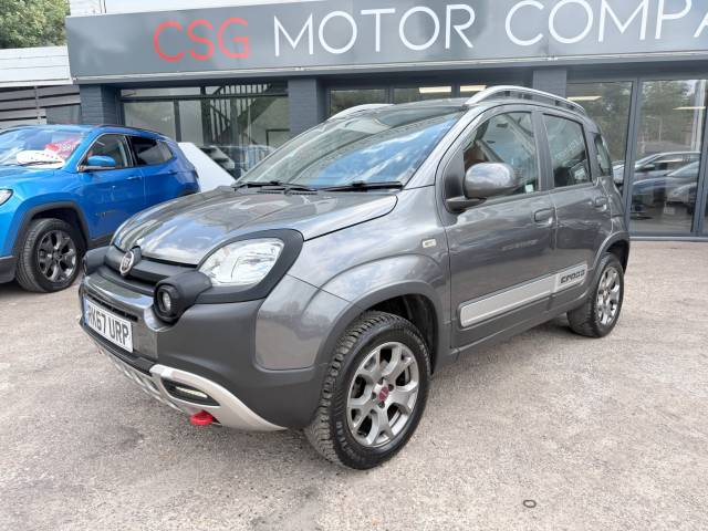 Fiat Panda 0.9 TwinAir [90] Cross 4x4 5dr - FSH- WINTER PACK - BLUETOOTH - Hatchback Petrol Grey