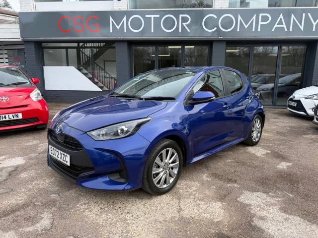 Toyota Yaris 1.5 Hybrid Icon 5dr CVT - FTSH - REAR  CAMERA - BLUETOOTH Hatchback Petrol / Electric Hybrid Blue