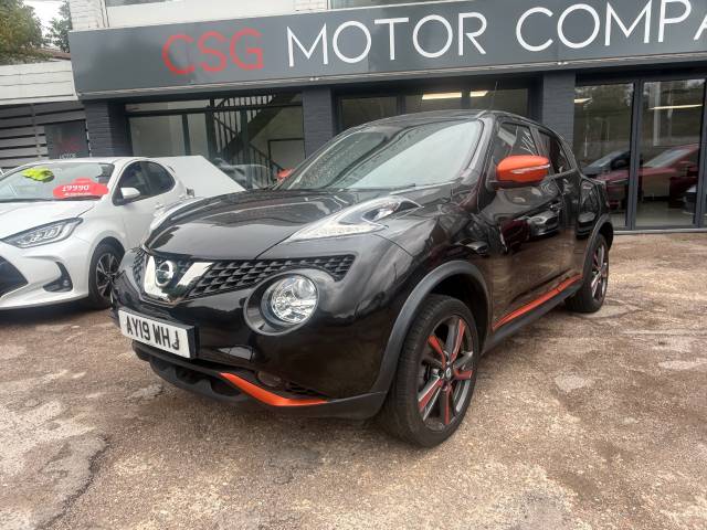 Nissan Juke 1.6 [112] Tekna 5dr CVT [Bose] - 360 CAMERA - H/LEATHER - NAV - E/F/MIRRIORS Hatchback Petrol Black