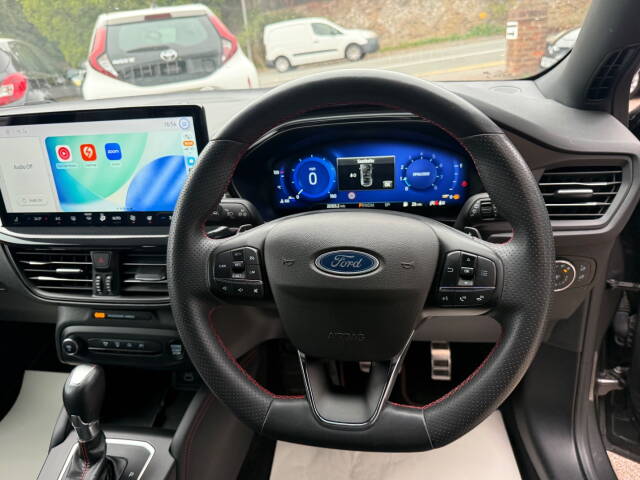 2023 Ford Focus 1.0 EcoBoost Hybrid mHEV ST-Line X 5dr Auto - HEATED SEATS AND WHEEL - APPLE CAR PLAY