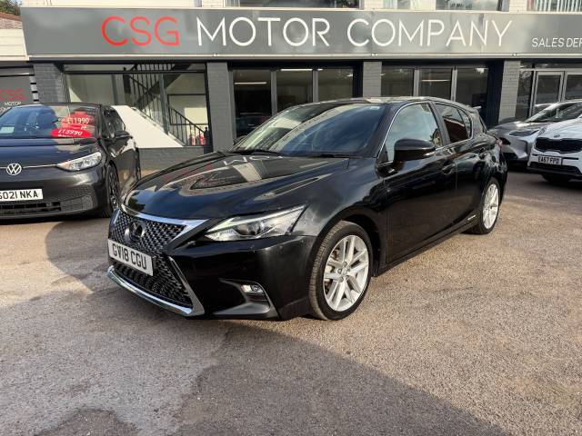 Lexus CT 200h 1.8 Premier 5dr CVT - FLSH - REARCAMERA - PARKING SESNORS - H/LEATHER Hatchback Petrol / Electric Hybrid Black