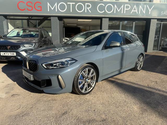 BMW 1 Series 2.0 M135i xDrive 5dr Step Auto- ELECTRIC SUNROOF - HEATED SEATS AND STEERING WHEEL Hatchback Petrol Storm Grey Metallic