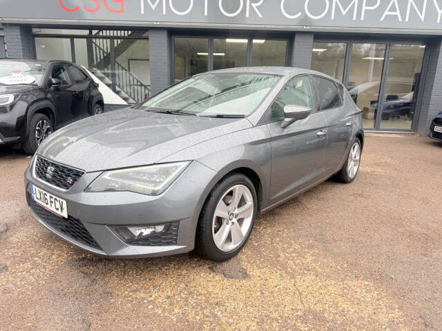 SEAT Leon 1.4 EcoTSI 150 FR 5dr [Technology Pack] - FSH - BLUETOOTH - A/C Hatchback Petrol Grey